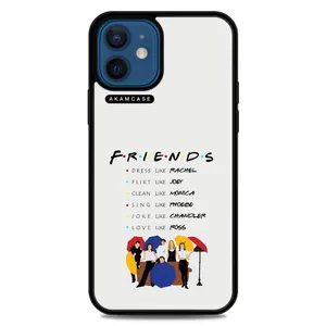 AKAM AMCWA12M-FRIENDS7 Cover For Apple iPhone 12 Mini