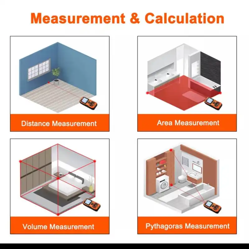 متر لیزری لام وم مدل LV-B/ LV56