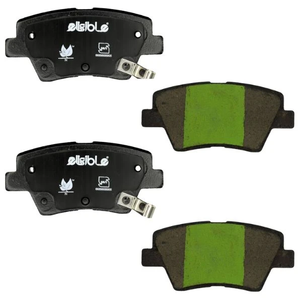 لنت ترمز عقب خودرو الیجیبل مدل IC03 دو جفت مناسب برای دنا، دنا پلاس