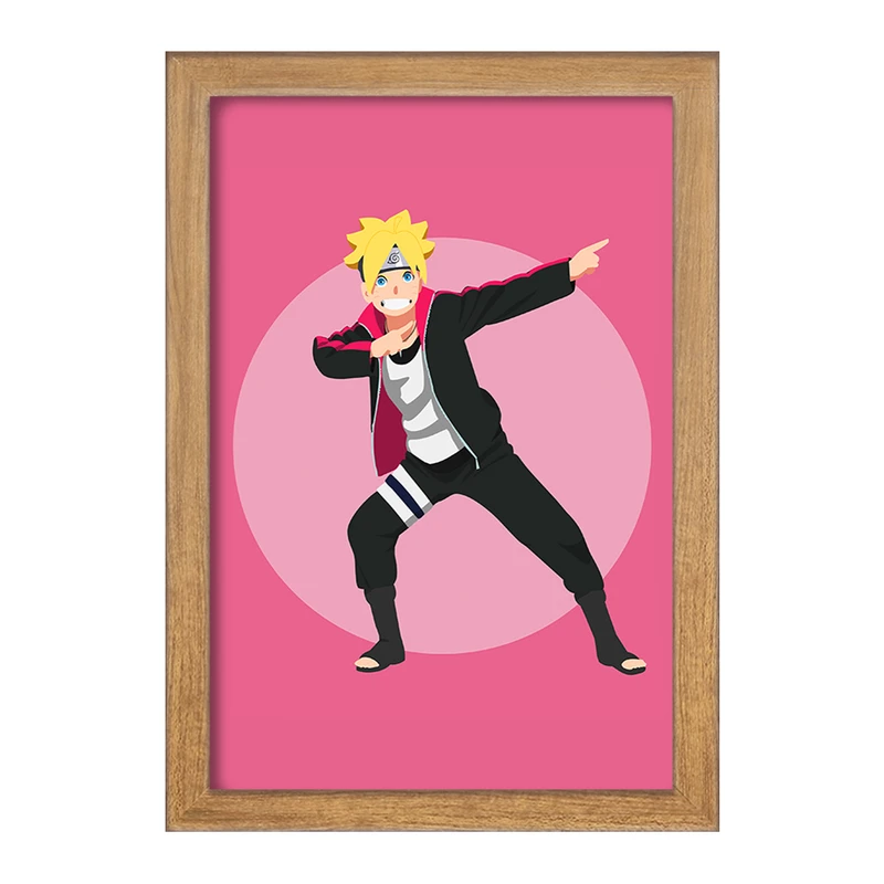 تابلو خندالو مدل بوروتو اوزوماکی انیمه بوروتو Boruto  کد 13145