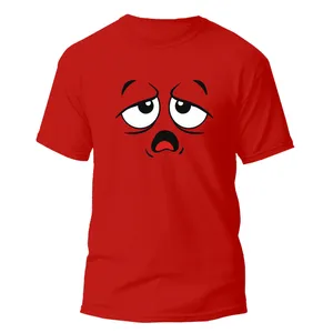 تی شرت آستین کوتاه زنانه مدل شکلک ایموجی کد 046