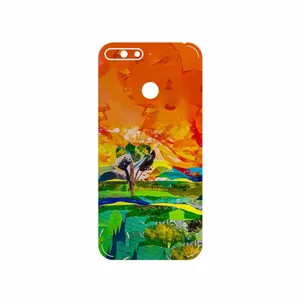 MAHOOT Collage of Painting Cover Sticker for Huawei Y6 2018