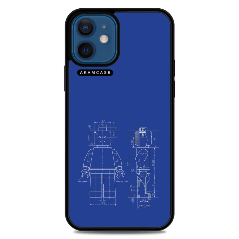 کاور آکام مدل AMC-WA12M-LEGO-32 مناسب برای گوشی موبایل اپل iPhone 12 Mini