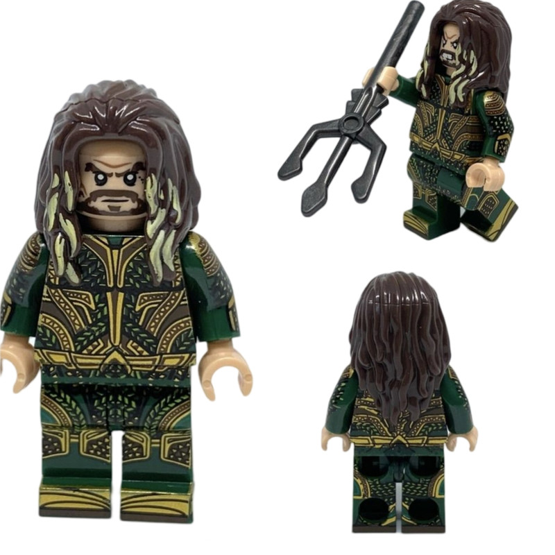اکشن فیگور مدل آکوامن‌ طرح Aquaman مجموعه 2 عددی