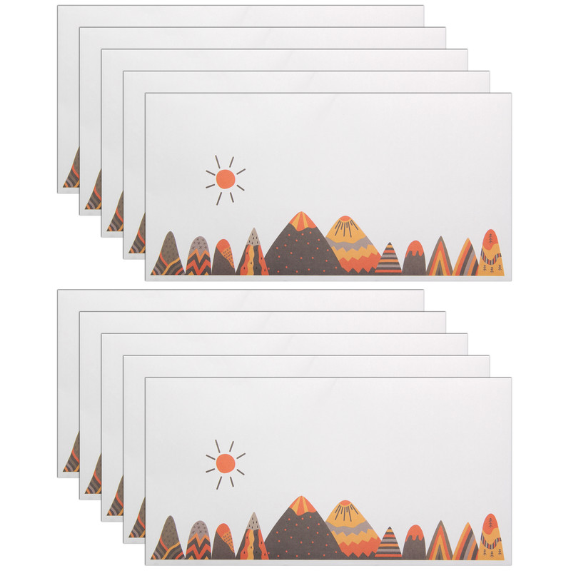 پاکت انتشارات سیبان مدل Mountain بسته 10 عددی