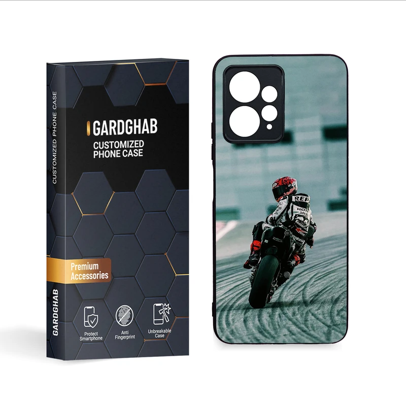 کاور گارد قاب مدل پسرانه مناسب برای گوشی موبایل شیائومی Redmi Note 12 4G