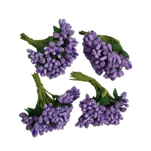 گل مصنوعی مدل پرچم شکری کد 20117 مجموعه 4 عددی 