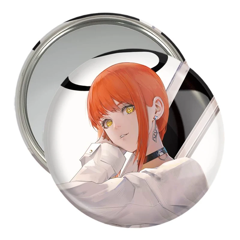 آینه جیبی خندالو مدل ماکیما انیمه مرد اره ای کد 23174