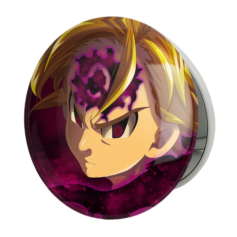 آینه جیبی خندالو طرح ملیوداس انیمه هفت گناه کبیره مدل تاشو کد 17577 