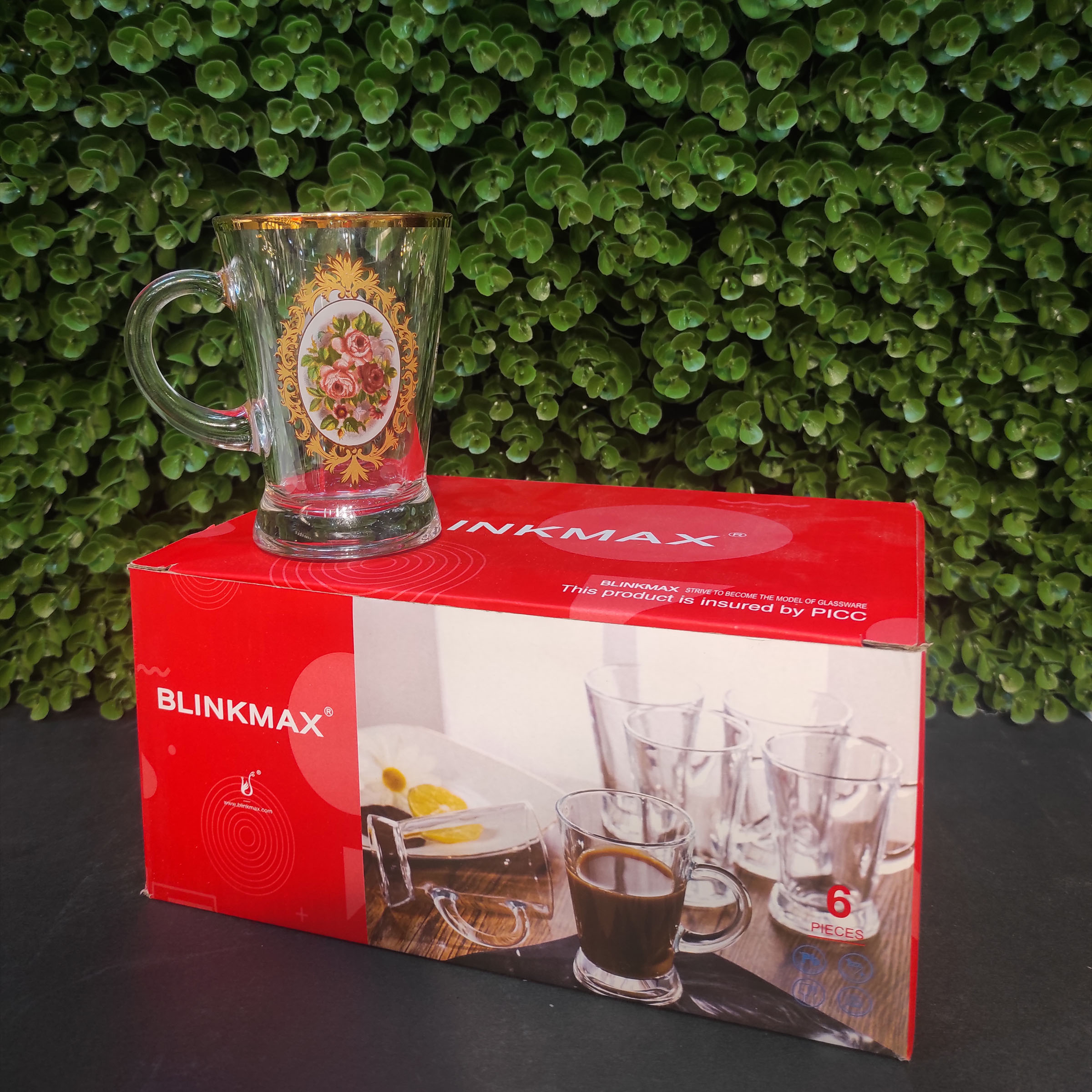 استکان بلینک مکس مدل هیبلی کد 97 بسته 6 عددی