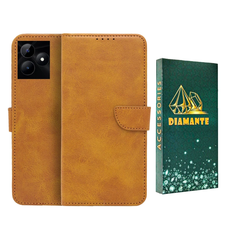 کیف کلاسوری دیامانته مدل Bers Gn مناسب برای گوشی موبایل ریلمی C51