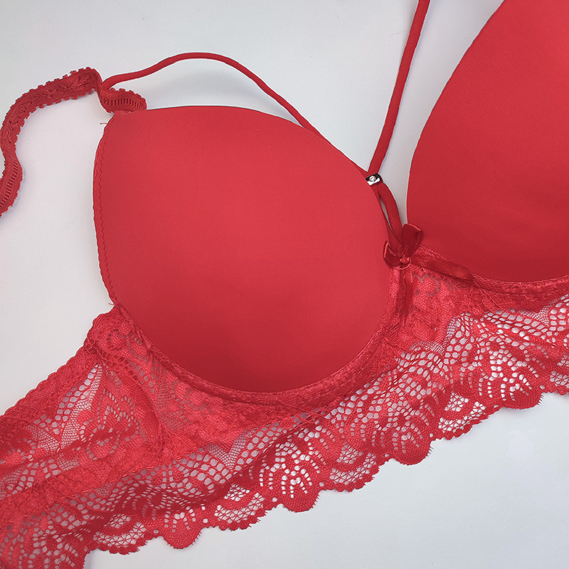 ست شورت و سوتین زنانه مدل پوش آپ هارنس دار کد 686003st