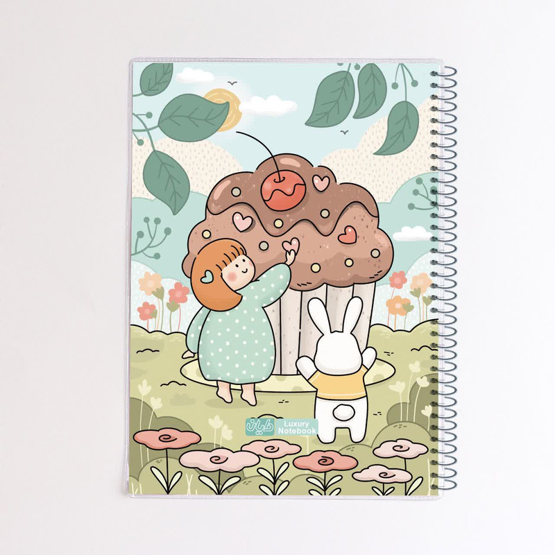 دفتر مشق 50 برگ دایان مدل هانی کد 65141 بسته 4 عددی