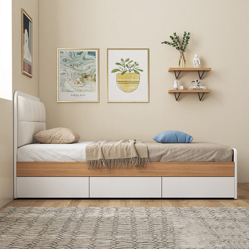 تخت خواب یکنفره مدل مینیمال سایز 200x120 سانتی متر