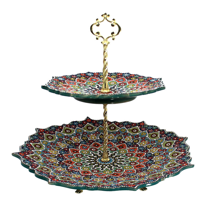 شیرینی خوری میناکاری دست نگار  کد 30  