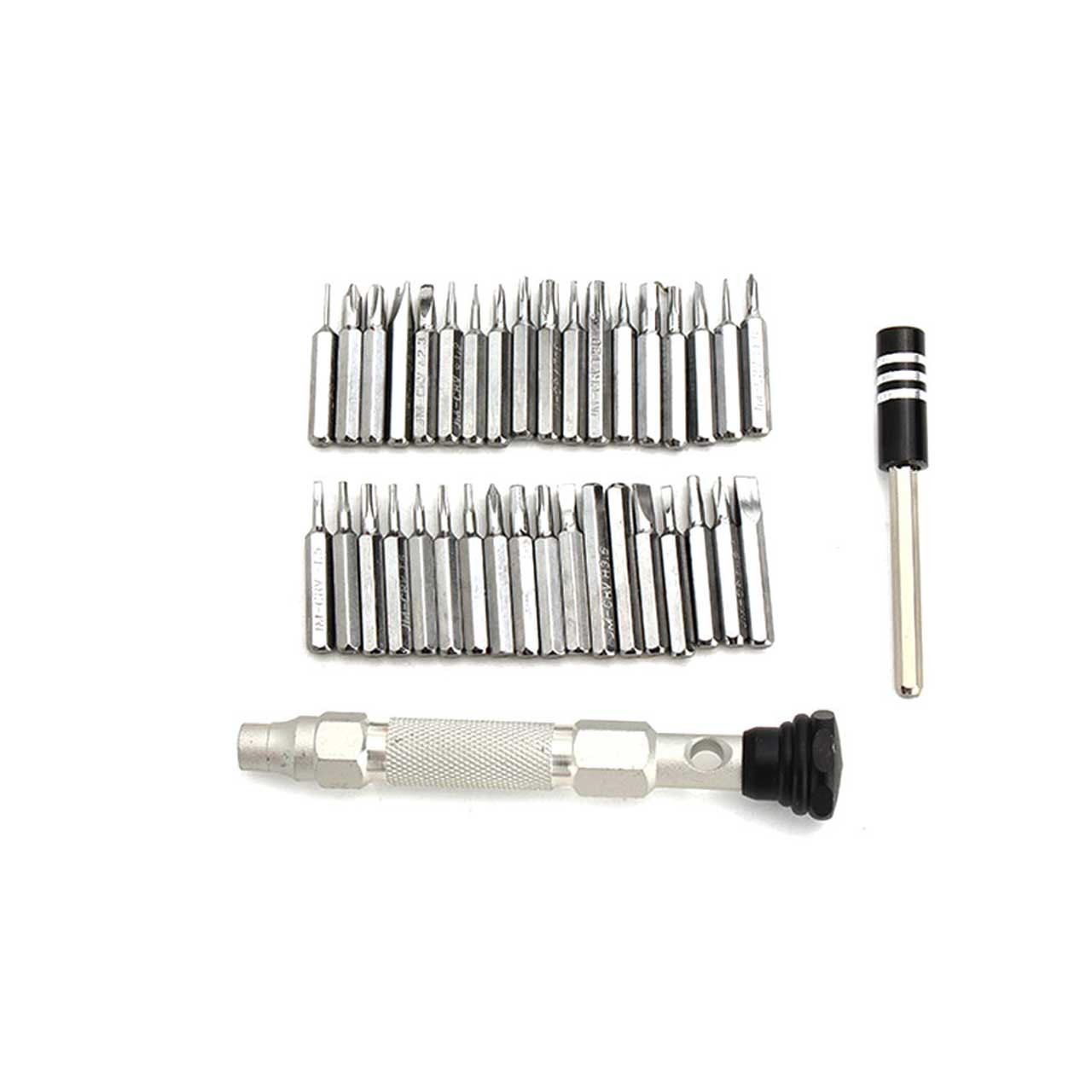 مجموعه 38 عددی پیچ گوشتی جک می مدل JM-8151 مجموعه 38 عددی پیچ گوشتی جک می مدل JM-8151