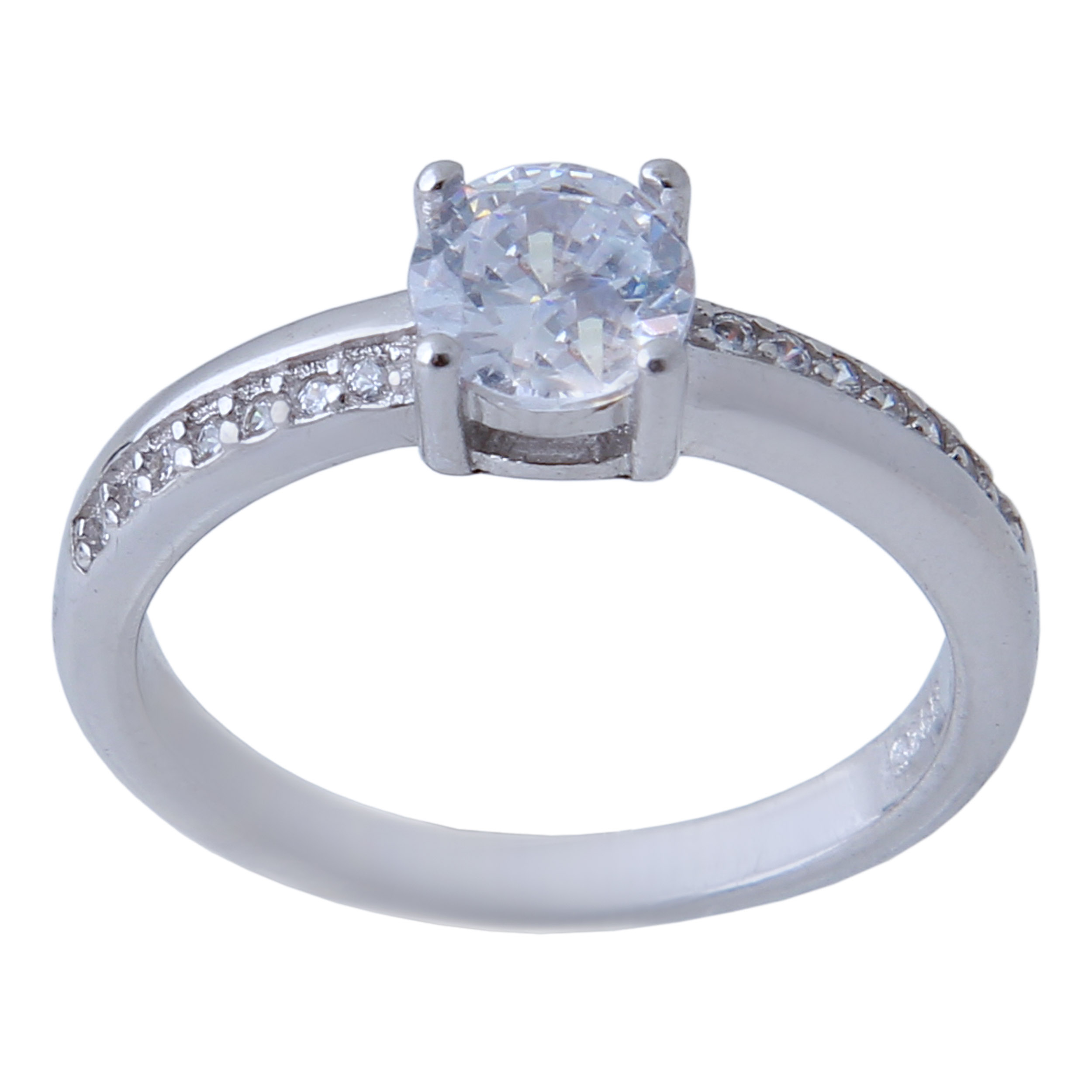  انگشتر نقره زنانه بازرگانی میلادی کد AWR_471