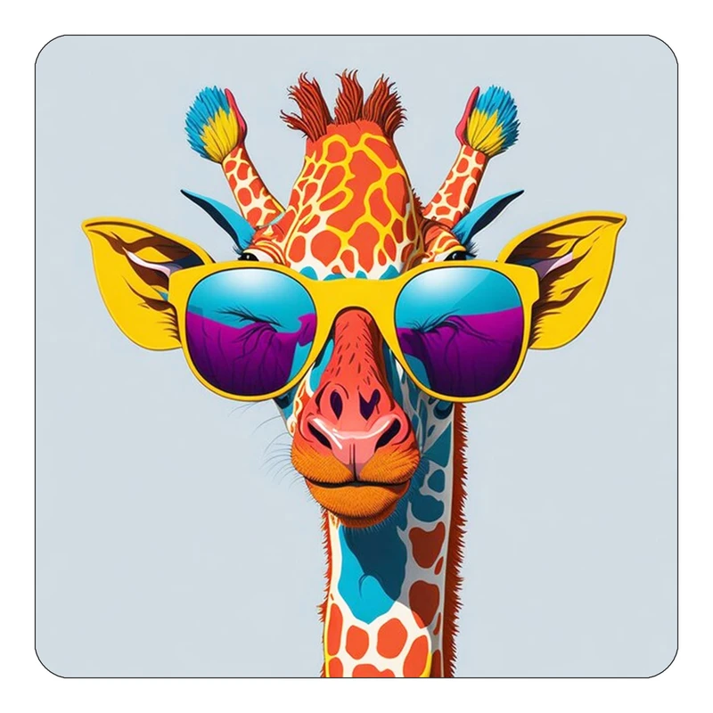 مگنت کاکتی طرح حیوانات رنگی مدل mp25392