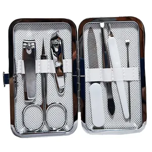 ست مانیکور و پدیکور مدل زرافه کد S-120 مجموعه 7 عددی