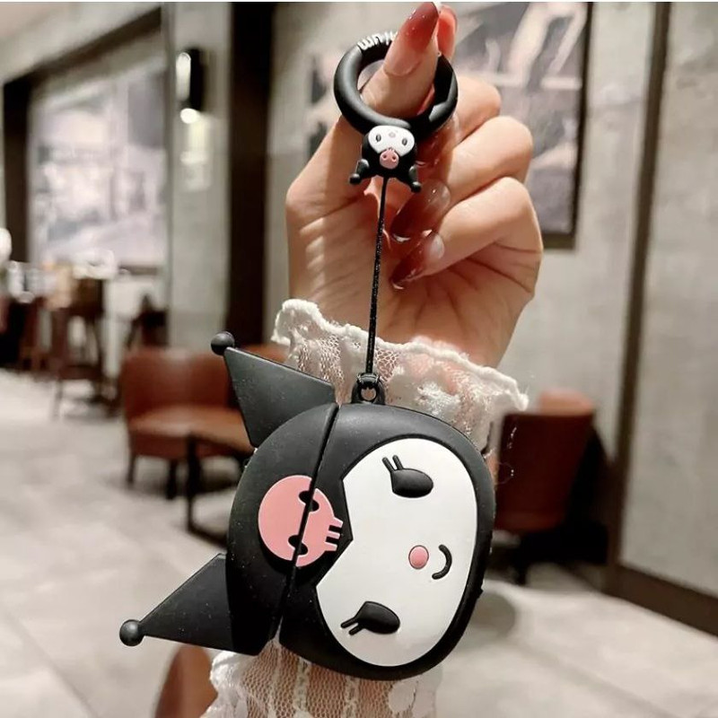 کاور تهران پکن مدل فانتزی مناسب برای کیس اپل AirPods 4 به همراه آویز