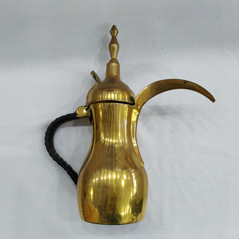 قهوه جوش برنجی مدل دله بغدادی