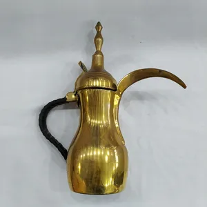 قهوه جوش برنجی مدل دله بغدادی