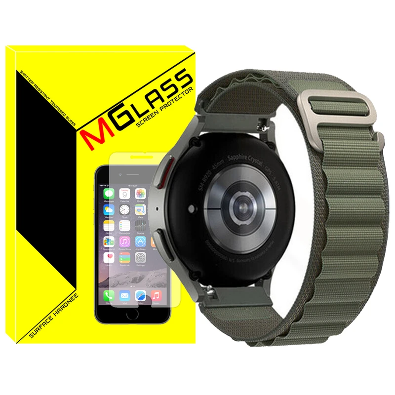 بند ام‌گلس مدل Alpine-MG-TW مناسب برای ساعت هوشمند سامسونگ Galaxy Gear S3 Frontier SM-R760