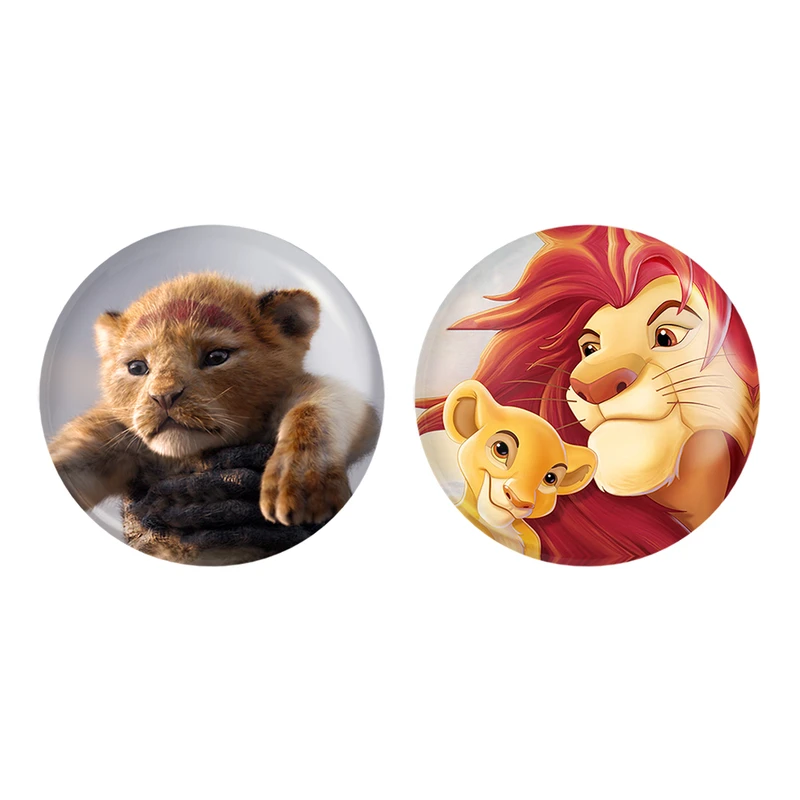 مگنت خندالو طرح شیرشاه Lion King کد 1069110696 مجموعه 2 عددی