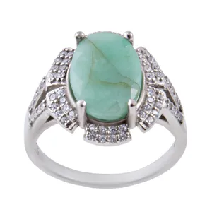  انگشتر نقره زنانه بازرگانی میلادی کد AWR-325