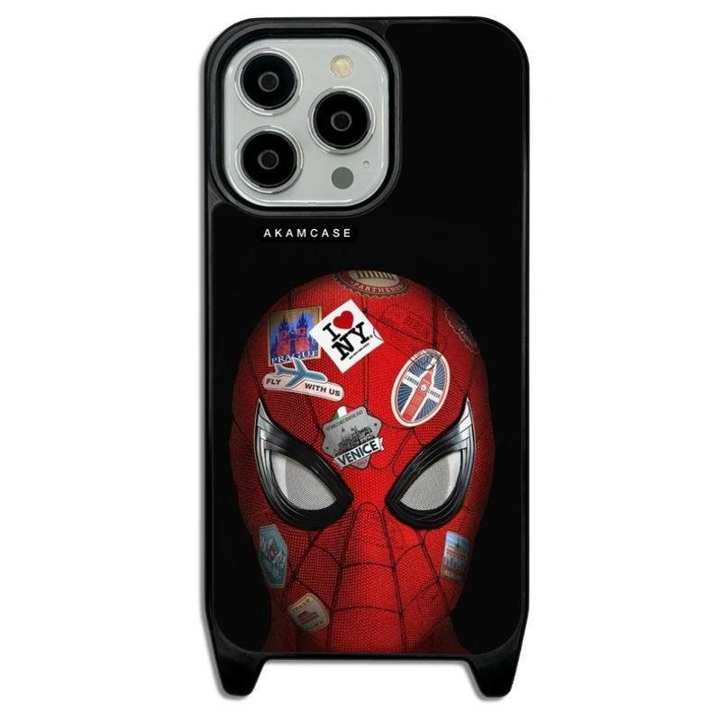 کاور آکام مدل AMCWLA13PRO-SPIDERMAN6 مناسب برای گوشی موبایل اپل iPhone 13 Pro