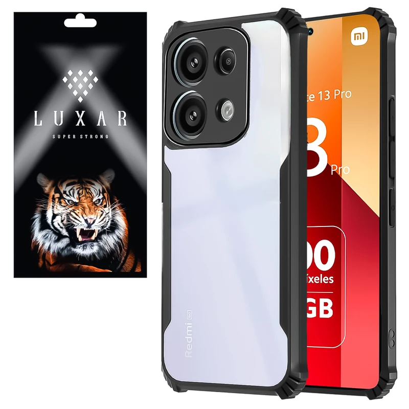 کاور لوکسار مدل Cortex 4 مناسب برای گوشی موبایل شیائومی Redmi Note 13 Pro 4G / Poco M6 Pro 4G