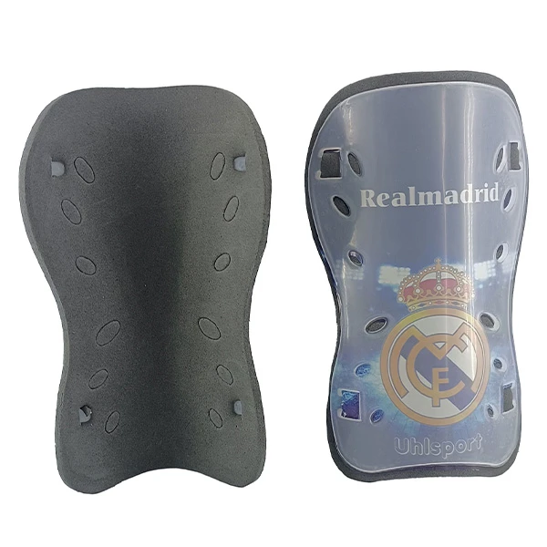 ساق بند مدل شیشه ای طرح رئال مادرید مدل 2B بسته 2 عددی