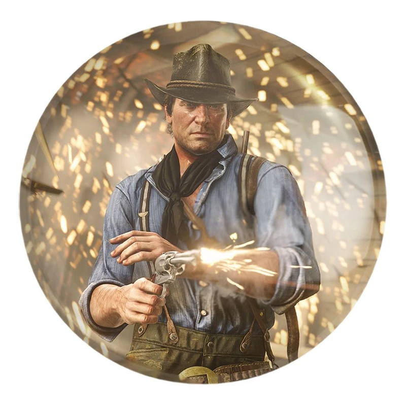 پیکسل خندالو طرح بازی رد دد Red Dead کد 30133 مدل بزرگ