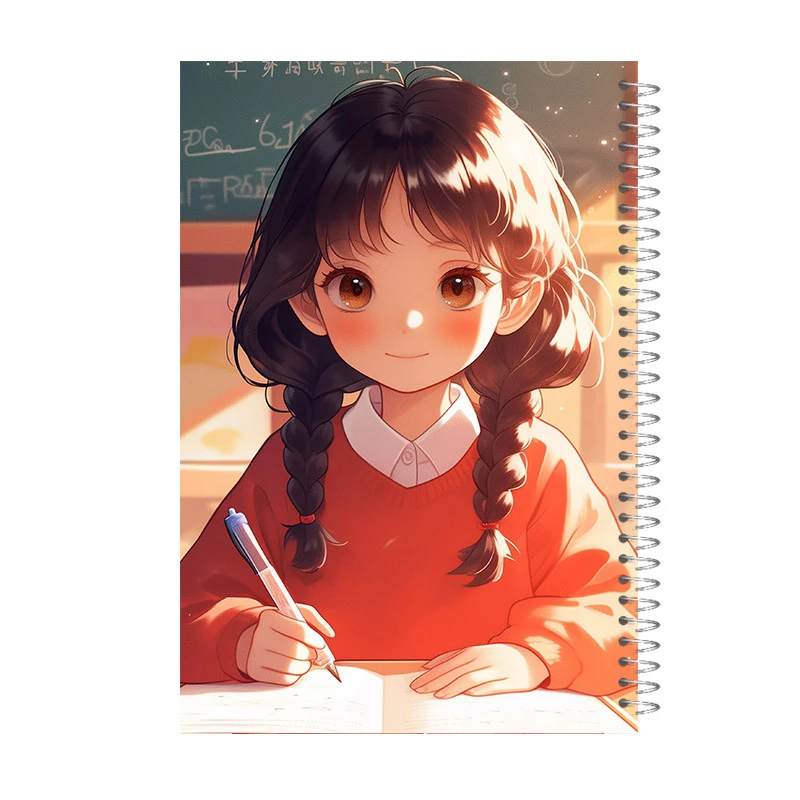 دفتر مشق 60 برگ آی چاپ مدل دخترانه فانتزی کد 775b