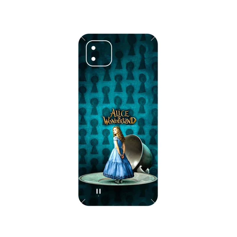 برچسب پوششی ماهوت مدل Alice in Wonderland مناسب برای گوشی موبایل ریلمی C11 2021