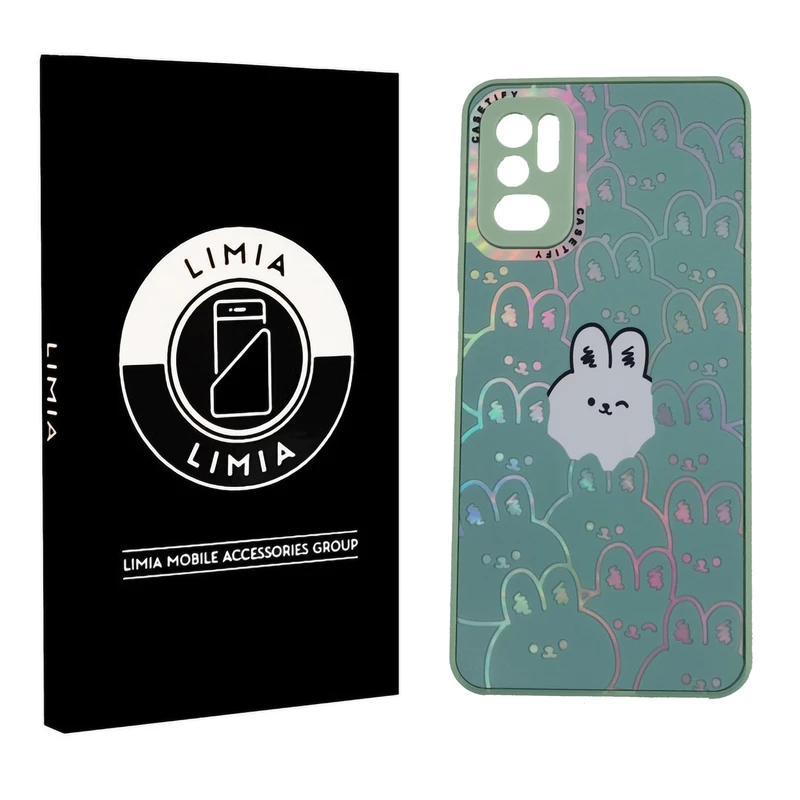 کاور لیمیا مدل فانتزی لنزدار طرح عروسکی شبرنگی مناسب برای گوشی موبایل شیائومی Redmi Poco M3 Pro / Note 10 5G