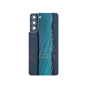 MAHOOT Turquoise feathers Cover Sticker for Samsung Galaxy S21 5G