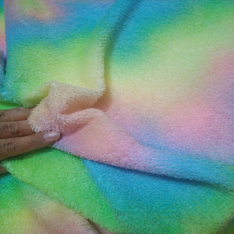 حوله زمانیان مدل پالتویی کودک طرح  فانتزی سایز 48×80 سانتی متر