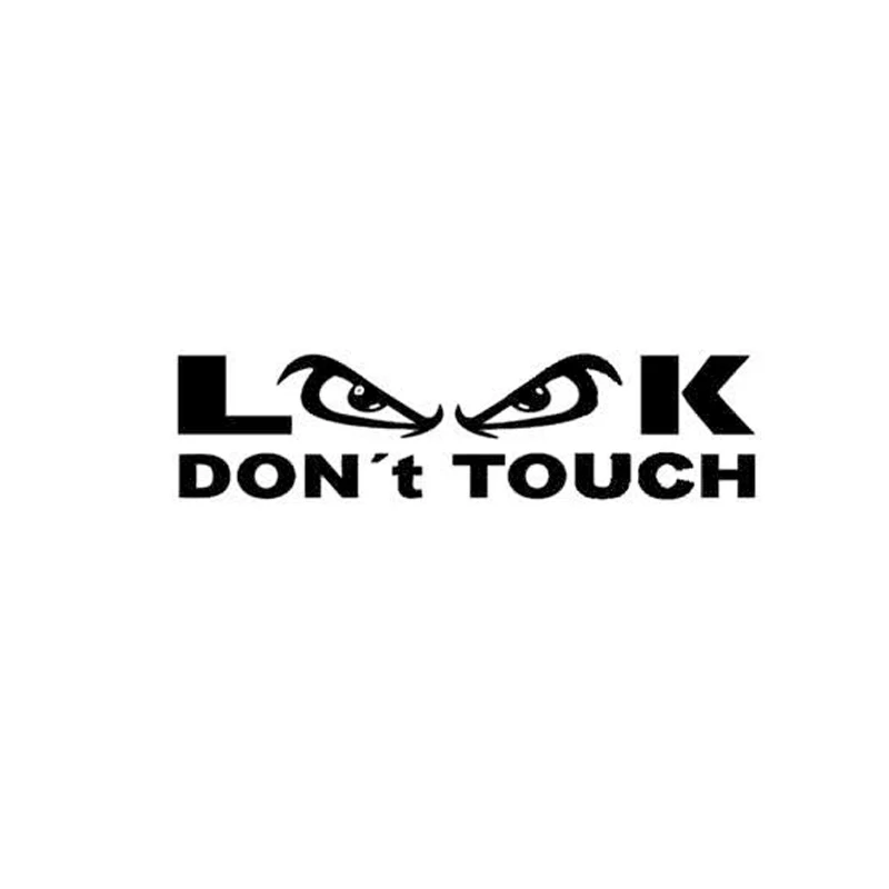   برچسب بدنه خودرو طرح dont touch کد KK3000T