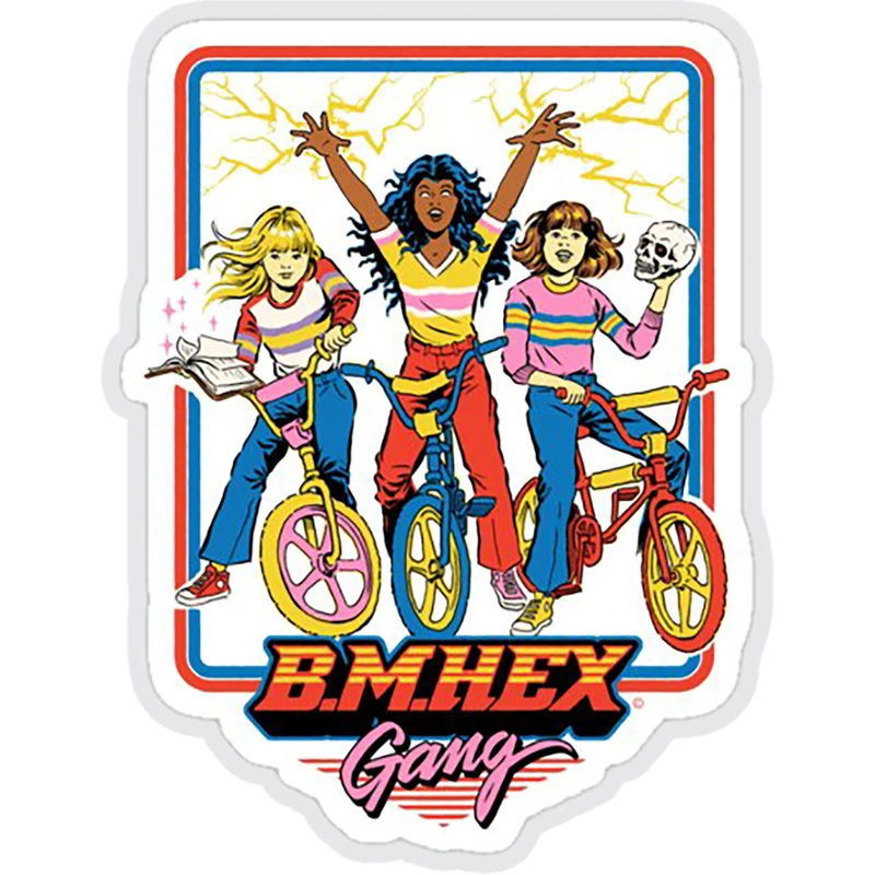 استیکر لپ تاپ طرح b.m.hex gang کدST119