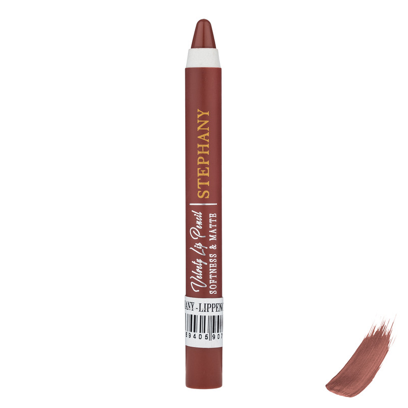 رژ لب مدادی استفانی مدل velvety شماره 207