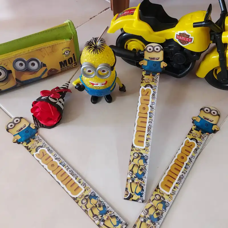 خط کش 20 سانتی طرح مینیون کد minions