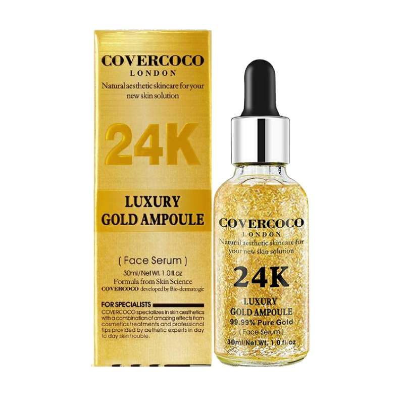 سرم پوست کاورکوکو مدل 24k حجم 30 میلی لیتر