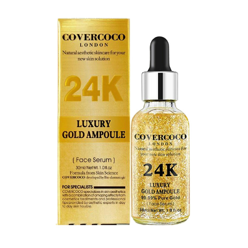 سرم پوست کاورکوکو مدل 24k حجم 30 میلی لیتر