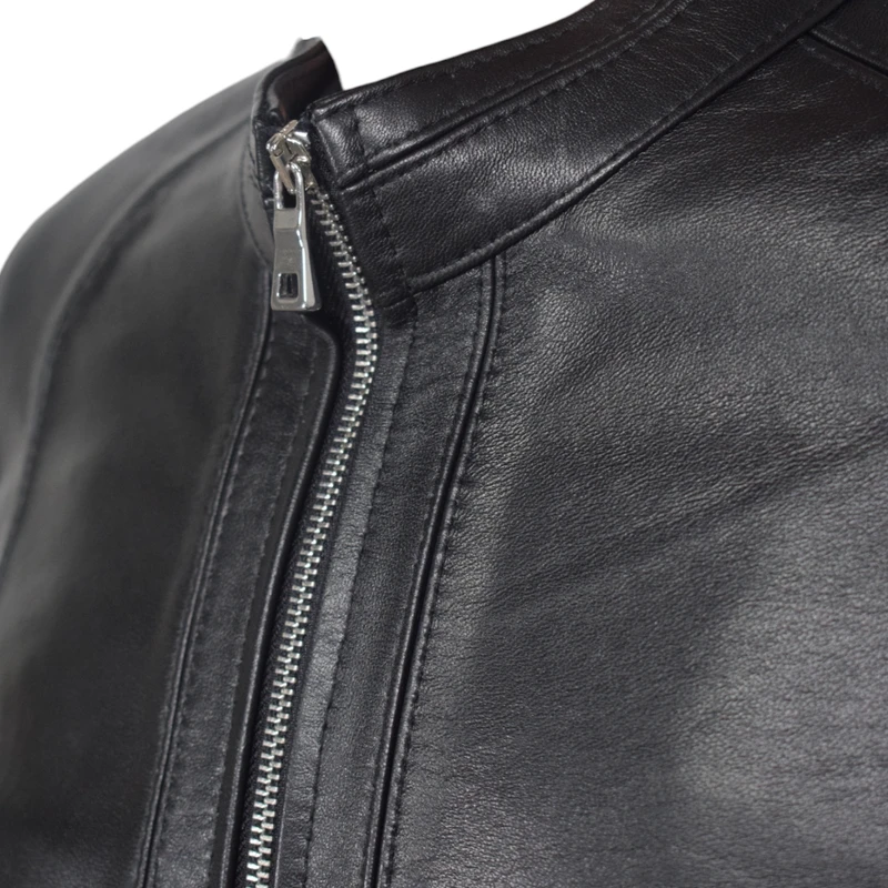 عکس شماره 4 : کت چرم مردانه چرمیران مدل شانون