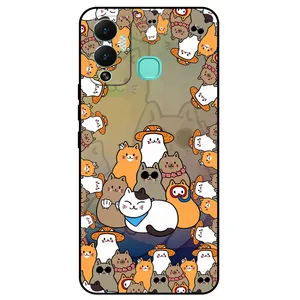Megafone Cats 7717 Cover For Infinix Hot 12 Play
