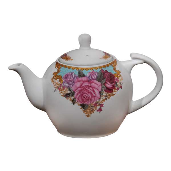 قوری مدل گل رز میکل کد 382