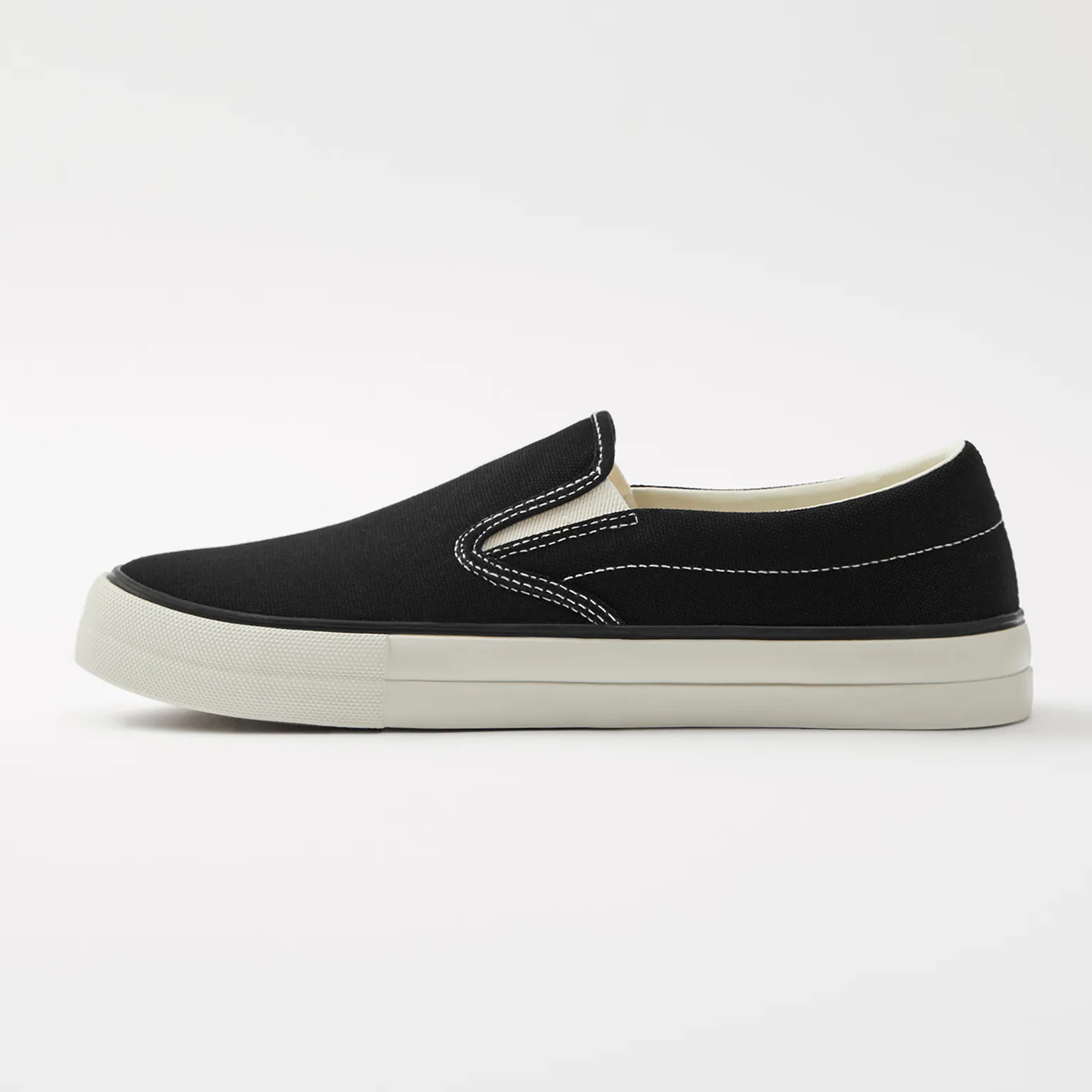 کفش روزمره مردانه زارا مدل LACELESS DENIM - 2236720040