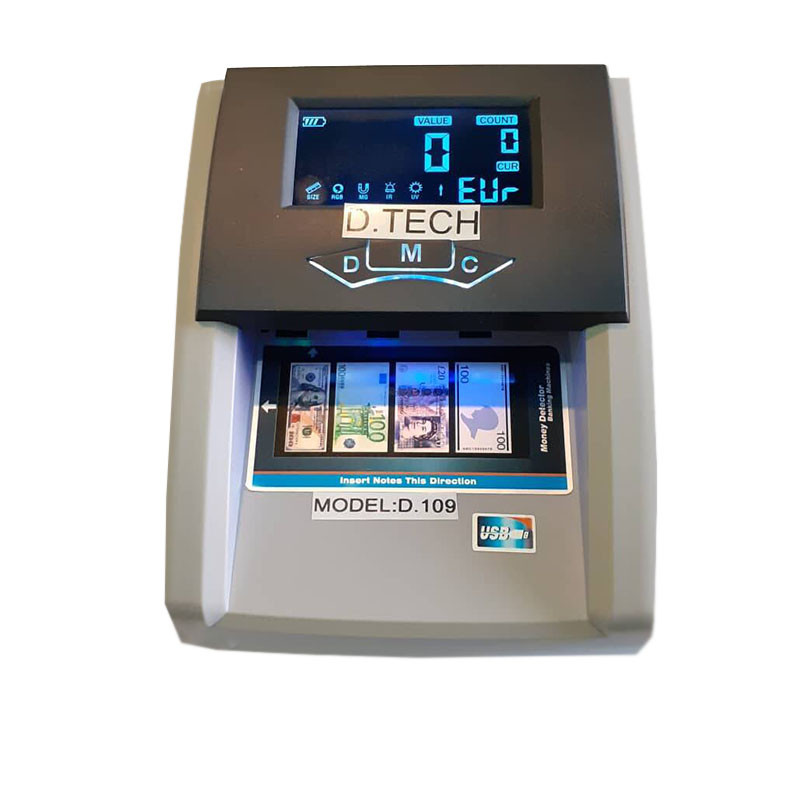 دستگاه تشخیص اصالت اسکناس دیتک مدل 109