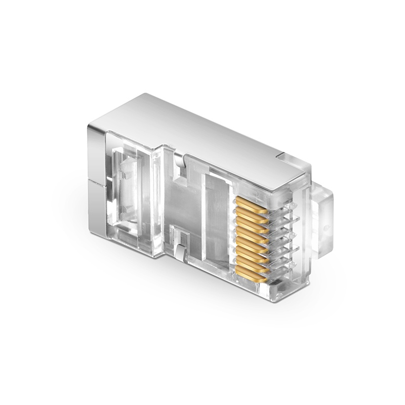 سوکت شبکه CAT 6 مدل STP بسته 100 عددی